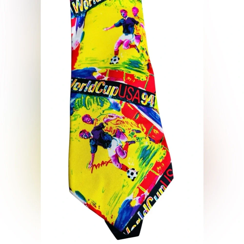Vintage Limited Edition Peter Max World Cup 94’ Neck Tie RMSTYLE EUC